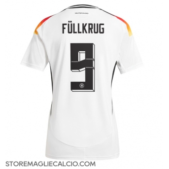 Germania Niclas Fullkrug #9 Maglia Gara Casa Repliche Europei 2024 Donna